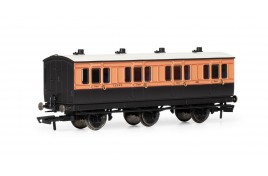 LSWR, 6 Wheel Coach, 1st Class, 490 - Era 2 OO Gauge 